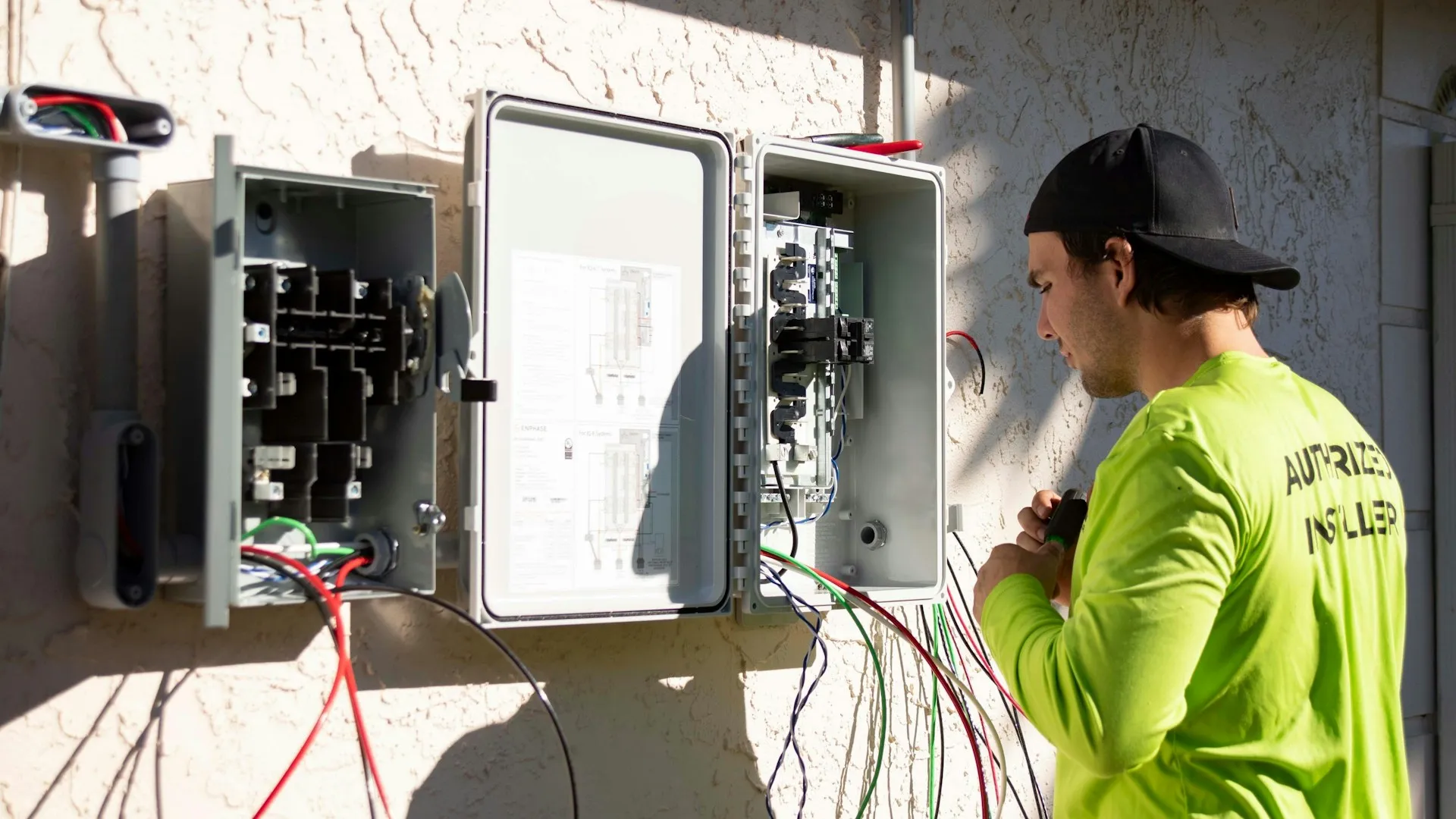 Montreal electrician upgrading residential electrical panel